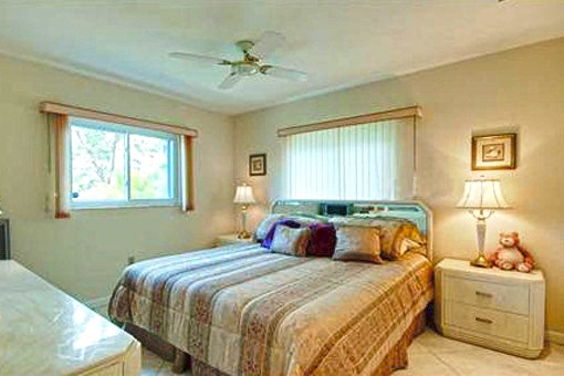 The bright and spacious double bedroom